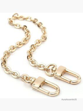 Mini Copper Chain Purse Strap Crossbody Bag Accessory